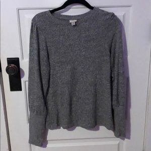 Gray sweater